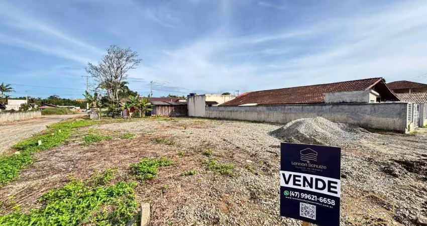 Terreno de esquina à 200m da lagoa em balneário barra do sul - costeira
