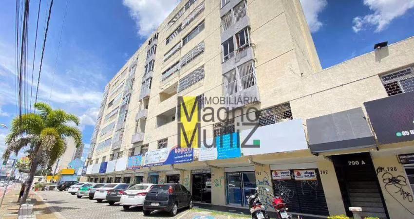 Sala para alugar, 22 m² por r$ 999,05/mês - fátima - fortaleza/ce