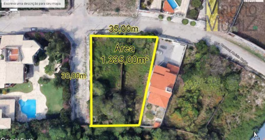 Oportunidade! Excelente terreno à venda medindo 1335 m² por R$ 1.550.000 - Engenheiro Luciano Cavalcante - Fortaleza/CE