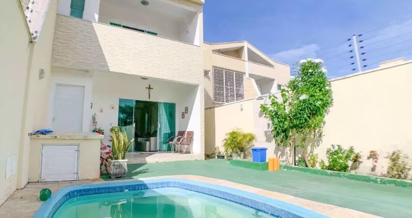 Casa duplex com deck privativo e 6 quartos à venda, 251 m² por r$ 650.000 - de lourdes - fortaleza/ce