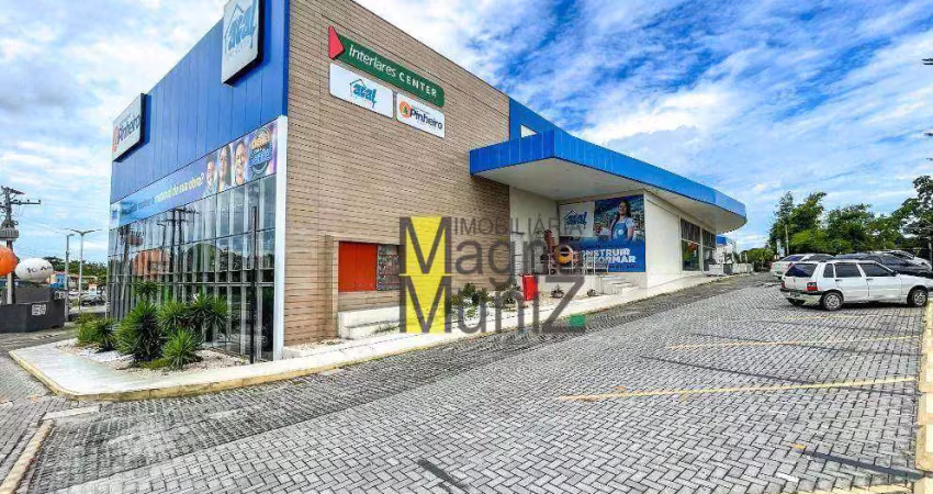 Loja para alugar, 124 m² por r$ 6.500,00/mês - messejana - fortaleza/ce