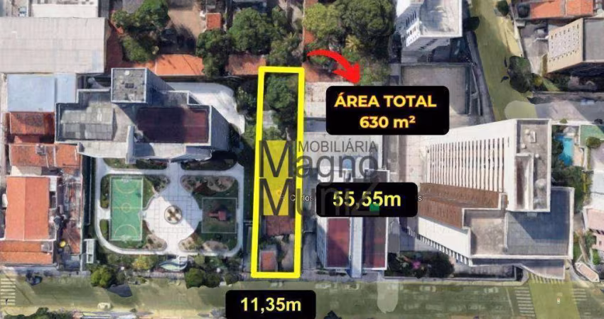 Terreno à venda, medindo 630 m² por R$ 1.500.000 - Meireles - Fortaleza/CE