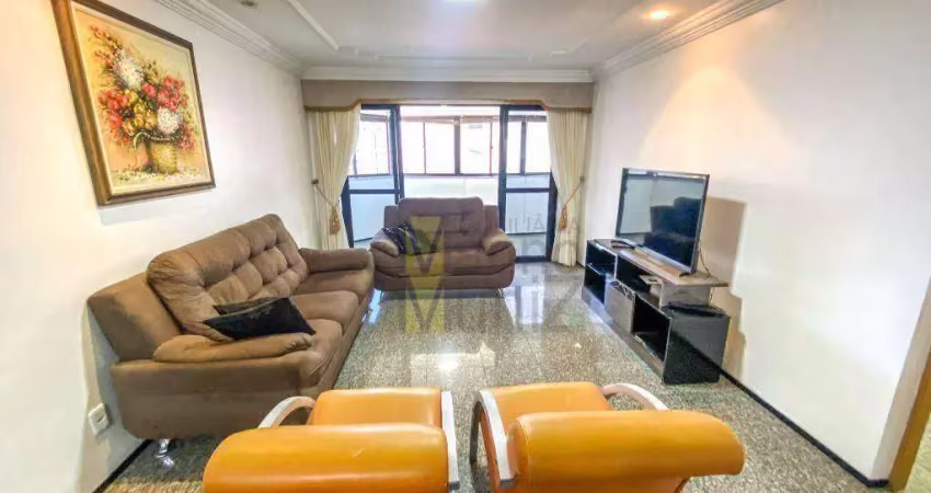 Apartamento todo mobiliado com 03 suítes para alugar, 155 m² por r$ 4.900/mês - meireles - fortaleza/ce