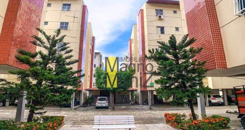 Edifício Rachel de Queiroz - Apartamento com 3 quartos à venda, 82 m² por R$ 220.000 - Parreão - Fortaleza/CE