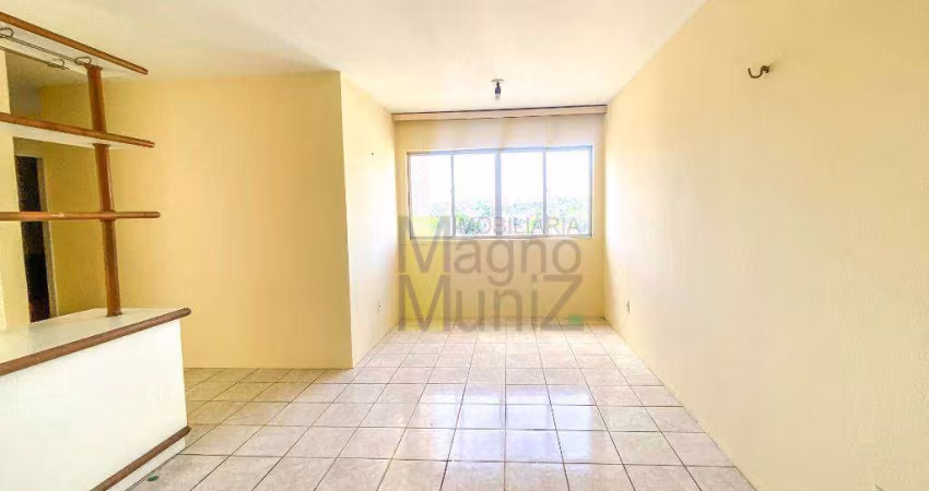 Edifício Acrópole II - Apartamento com 3 quartos para alugar, 60 m² por R$ 1.400/mês - Papicu - Fortaleza/CE