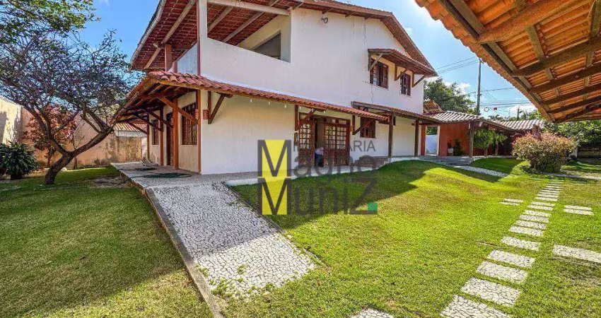 Casa duplex super espaçosa com 4 suítes à venda, 496 m² por r$ 1.100.000 - engenheiro luciano cavalcante - fortaleza/ce