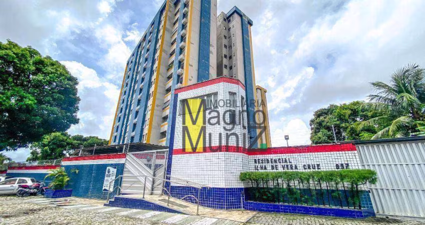 Apartamento com 3 dormitórios para alugar, 60 m² por R$ 1.847,09/mês - Parangaba - Fortaleza/CE