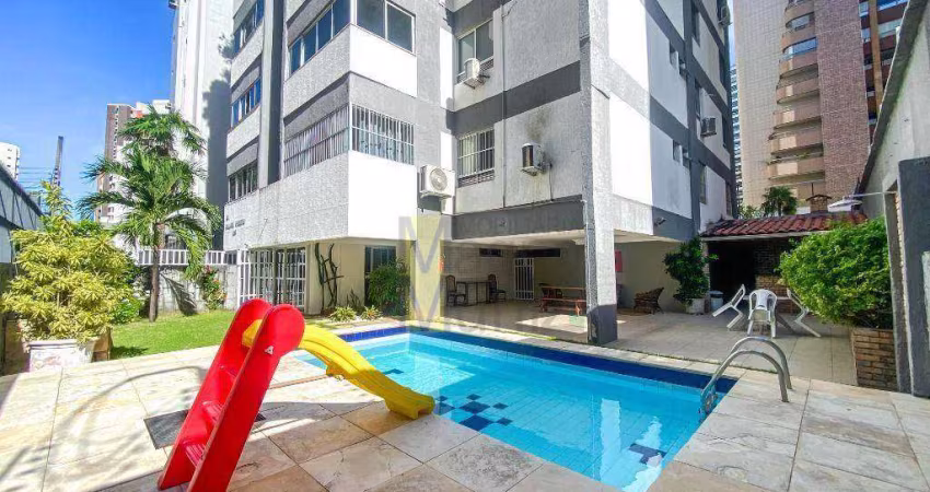Apartamento MOBILIADO E PROJETADO com 3 quartos para alugar, 150 m² por R$ 3.500/mês - Meireles - Fortaleza/CE