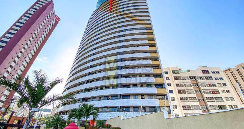 Apartamento Mobiliado e Decorado com 2 suítes para alugar, 83 m² por R$ 3.600/mês - Cocó - Fortaleza/CE