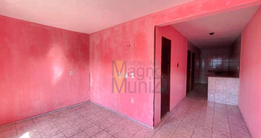 Casa com 2 suítes para alugar, 47 m² por R$ 1.300/mês - Vicente Pinzon - Fortaleza/CE