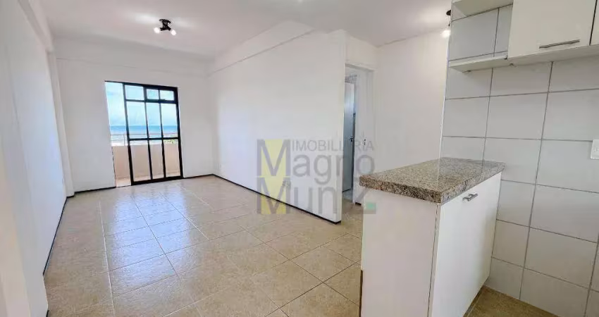 Apartamento vista mar com 2 suítes à venda, 61 m² por r$ 350.000 - praia do futuro - fortaleza/ce