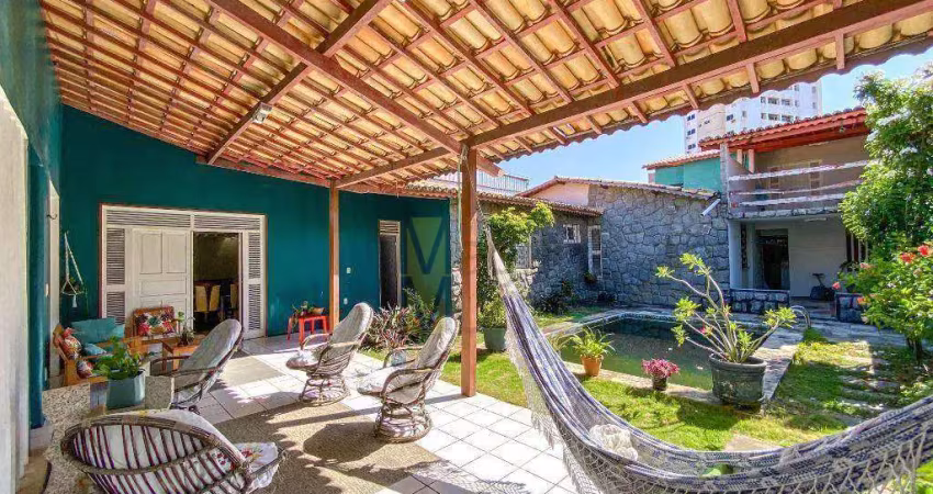 Casa com 5 quartos à venda, 281 m² por r$ 630.000 - papicu - fortaleza/ce