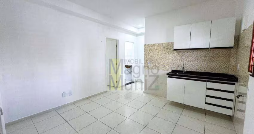 Apartamento com 1 dormitório para alugar, 23 m² por r$ 1.200,00/mês - papicu - fortaleza/ce