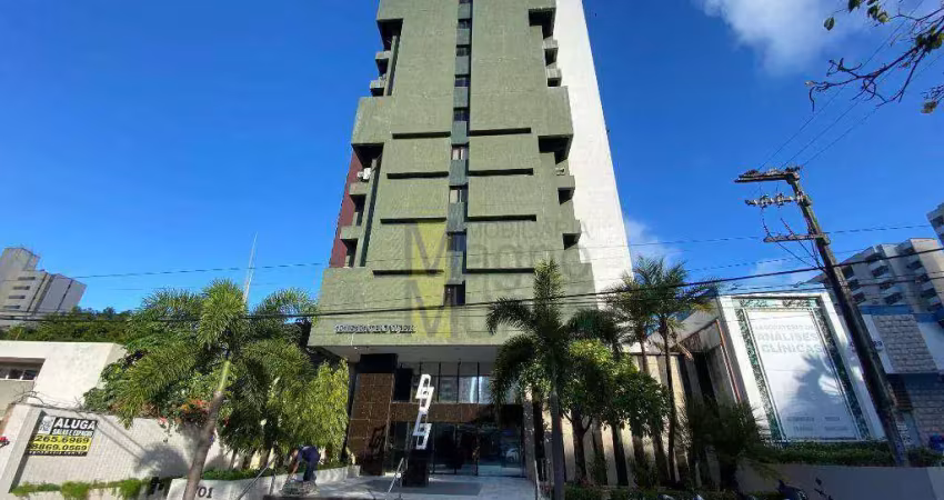 Edifício eisenhower - sala para alugar, 34 m² por r$ 794,88/mês - aldeota - fortaleza/ce