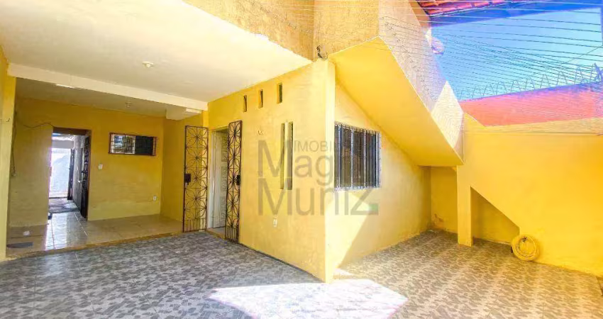 Casa ampla com 03 quartos para alugar, 120 m² por r$ 1.800/mês - amadeu furtado - fortaleza/ce