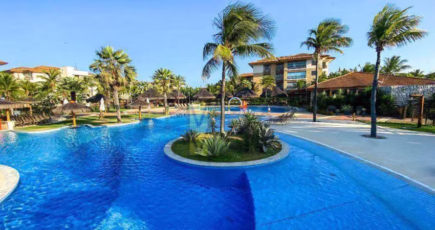 Apartamento mobiliado madara kauai, 125 m² - porto das dunas - aquiraz/ce