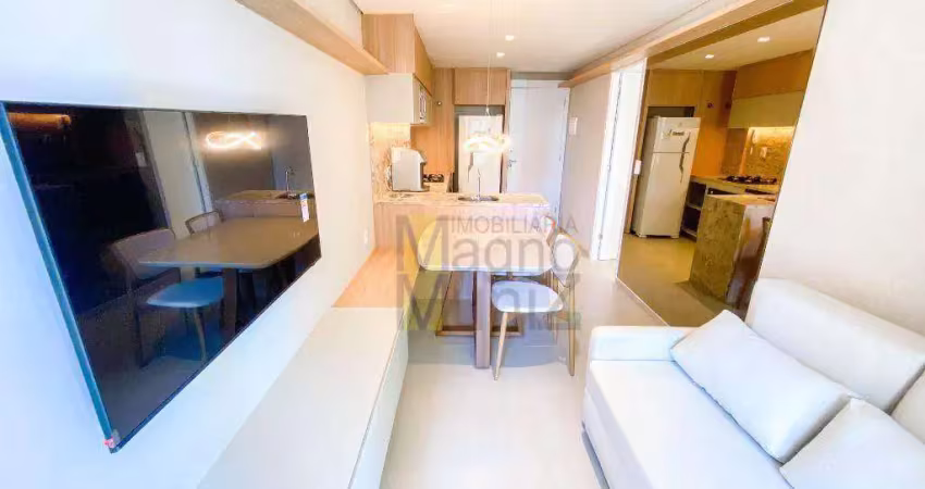 Apartamento com 1 suite e ótima localização para alugar, 35 m² por r$ 4.500/mês - aldeota - fortaleza/ce