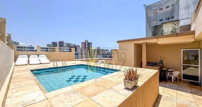 Edifício parthenon -  apartamento com 3 quartos à venda, 129 m² por r$ 495.000 - papicu - fortaleza/ce