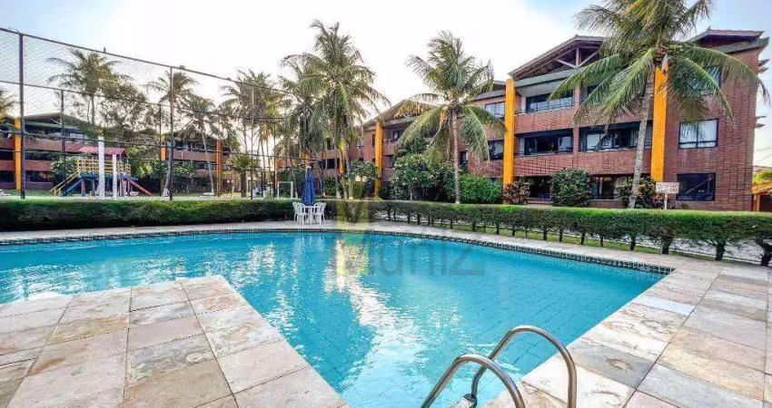 Edifício happy living - apartamento com 2 quartos à venda, 60 m² por r$ 350.000 - praia do futuro - fortaleza/ce