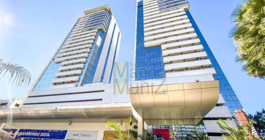 Sala para alugar, 46 m² por r$ 3.000/mês - papicu - fortaleza/ce