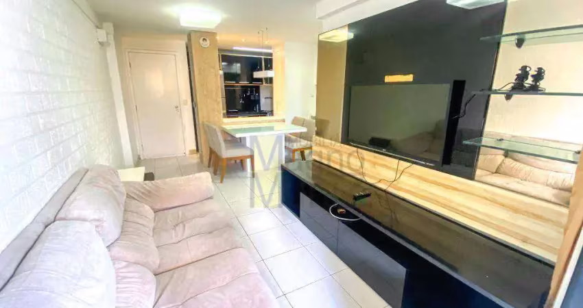 Edifício luana residence - apartamento com 2 quartos para alugar, 61 m² por r$ 3.500,00/mês - aldeota - fortaleza/ce