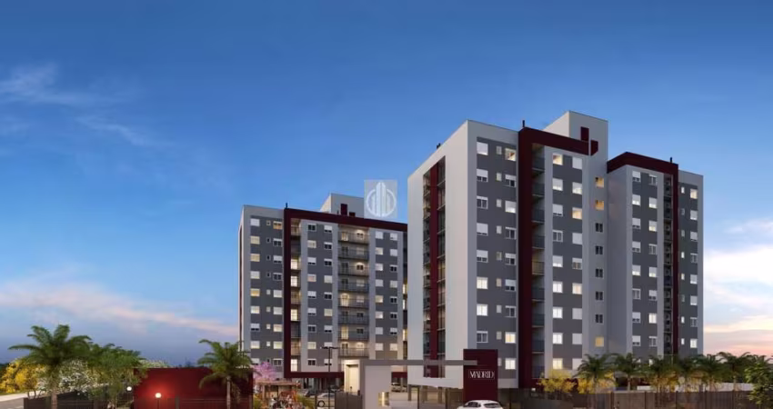 Apartamento para Venda em Gravataí, Oriçó, 1 dormitório, 1 banheiro, 1 vaga