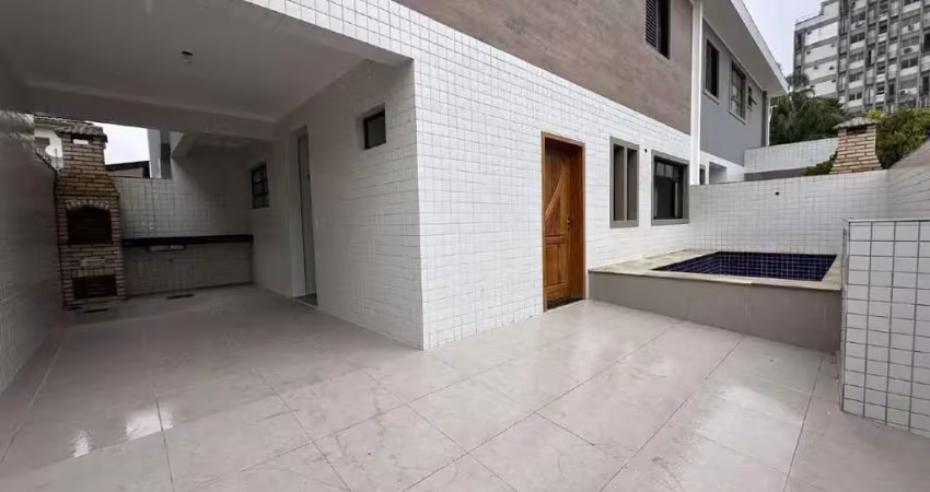 Sobrado à venda, 3 quartos, 3 suítes, 2 vagas, vila belmiro - santos/sp