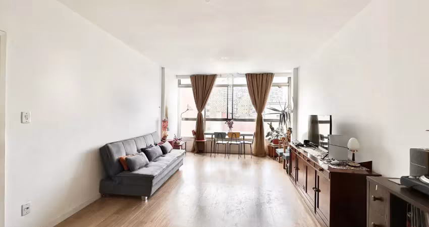 Apartamento no icônico edifício racy - metrô santa cecília.