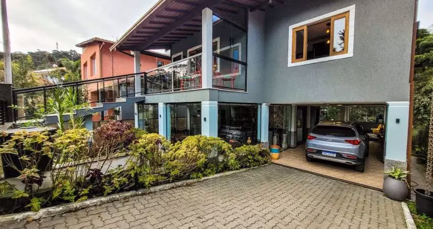 Casa com 4 dormitórios à venda, 250 m² por r$ 1.280.000,00 - posse - teresópolis/rj