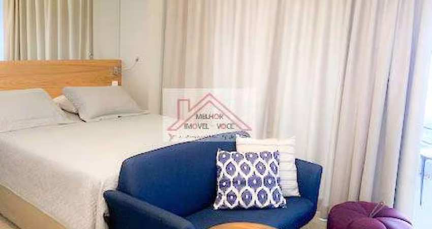 APARTAMENTO MOBILIADO PARA LOCAÇÃO NO BROOKLIN 1 QUARTO 1 VAGA.