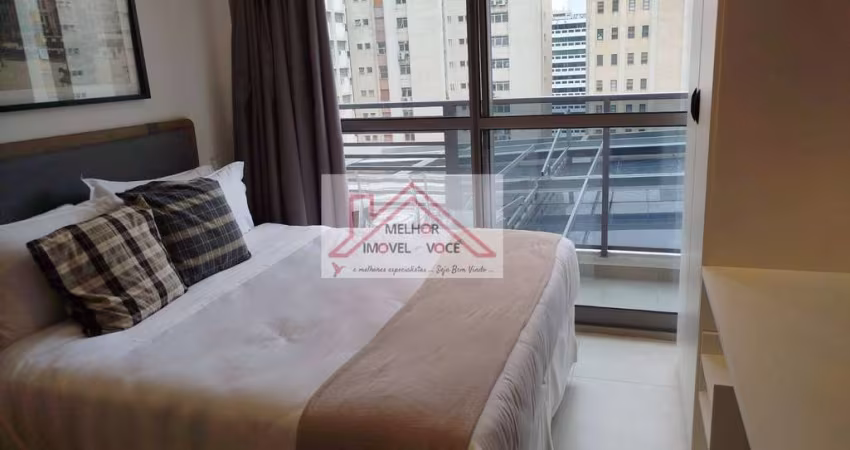 STUDIO MOBILIADO PARA LOCAÇÃO BELA VISTA PRÓXIMO A AVENIDA NOVE DE JULHO