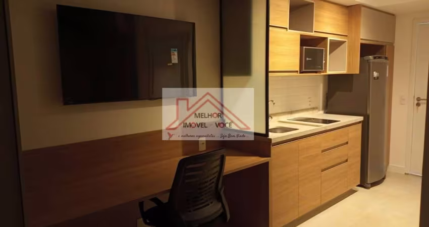 STUDIO NOVO E MOBILIADO PARA LOCAÇÃO NO BROOKLIN.