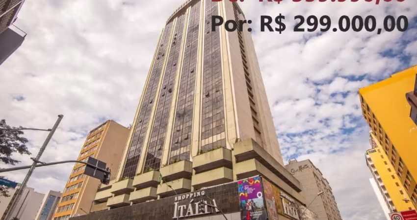 Loja à venda, centro, shopping itália, metragem curitiba - pr