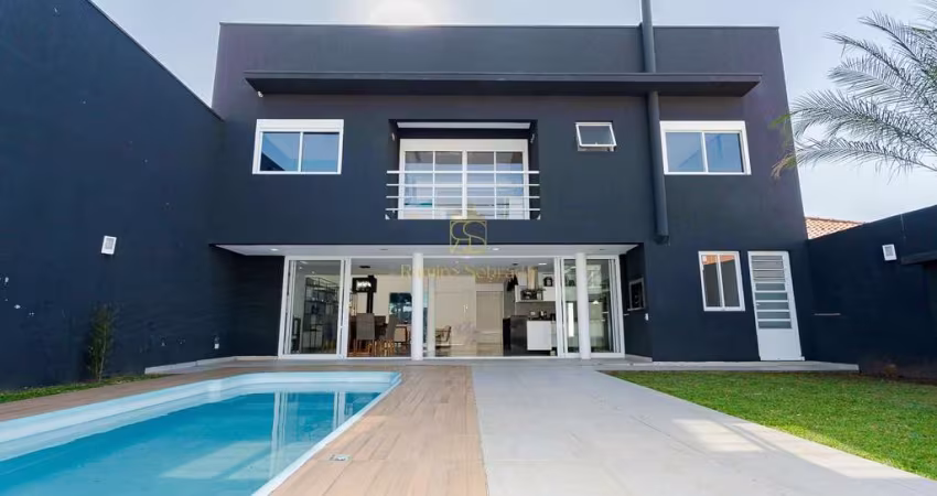 RESIDÊNCIA DE ALTO PADRÃO  MOBILIADA  389M  PRIVATIVOS  3 SUÍTES  PISCINA AQUECIDA  UBERABA