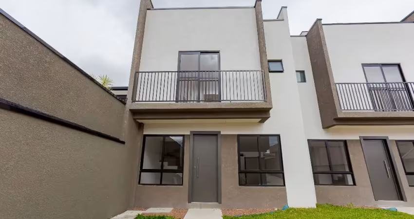 SOBRADO COND - XAXIM – 100M² PRIV. + 38M² DE TERRAÇO DESCOBERTO + 19M² DE JARDIM