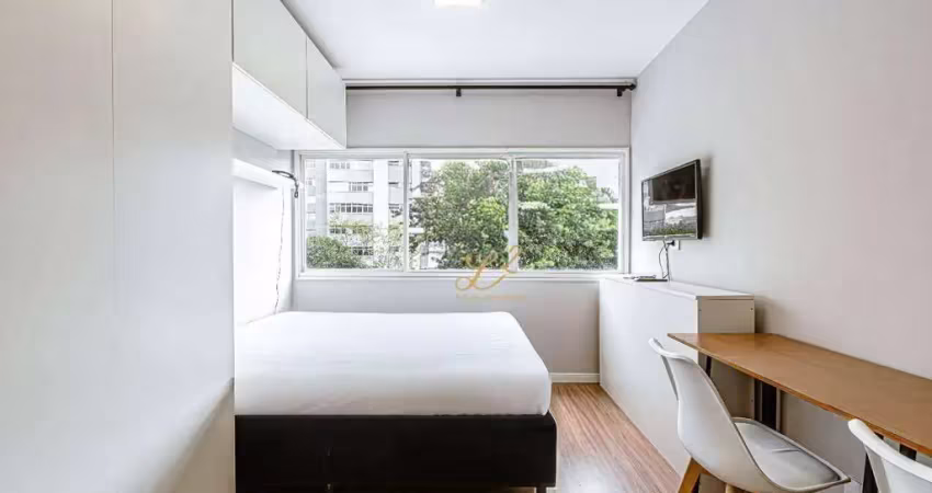 Oportunidade - ótimo flat reformado e mobiliado, 25 m² no coração do centro cívico!