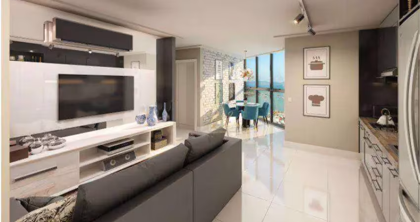 Prestigiado Flat Alto Padrão com 1 dormitório à venda, 55 m² por R$ 699.900 - Centro - Itapema/SC
