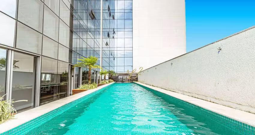 Primeira locação! apartamento em home clube mobiliado e equipado, 2 quartos com suíte, 71m²!