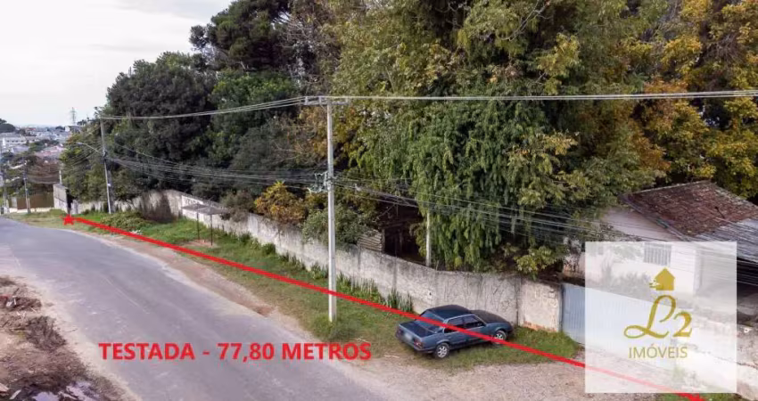 Terreno com estudos! 4358m² no sítio cercado, curitiba!