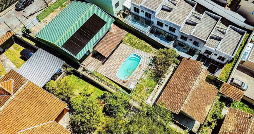 Excelente terreno com duas casas 620 m² de terreno - vista alegre, curitiba!