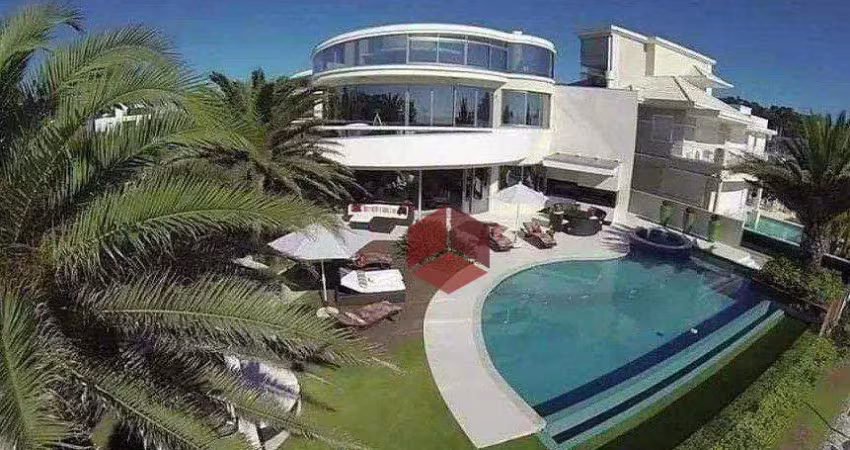 Casa com 5 quartos  à venda, 1600 m² por R$ 37.000.000 - Jurerê Internacional - Florianópolis/SC