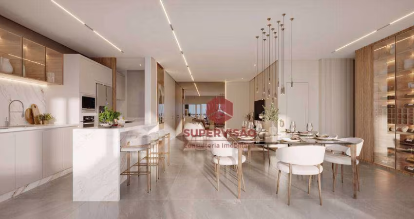 Apartamento à venda, 122 m² por R$ 1.287.938,87 - Campinas - São José/SC