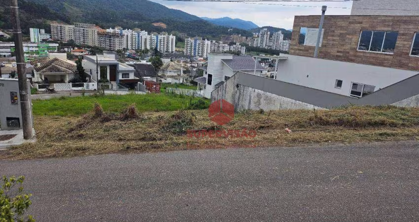 Terreno à venda, 490 m² por R$ 782.000,00 - Pedra Branca - Palhoça/SC