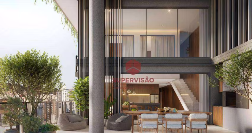Apartamento Duplex com 3 dormitórios à venda, 192 m² por R$ 4.562.276,29 - Centro - Florianópolis/SC
