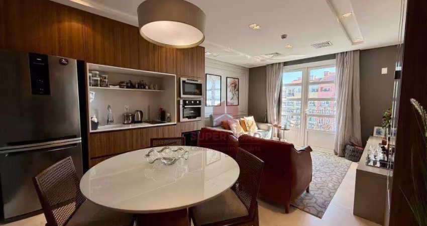 Flat com 1 quarto à venda, 62 m² por r$ 1.850.000 - jurerê internacional - florianópolis/sc