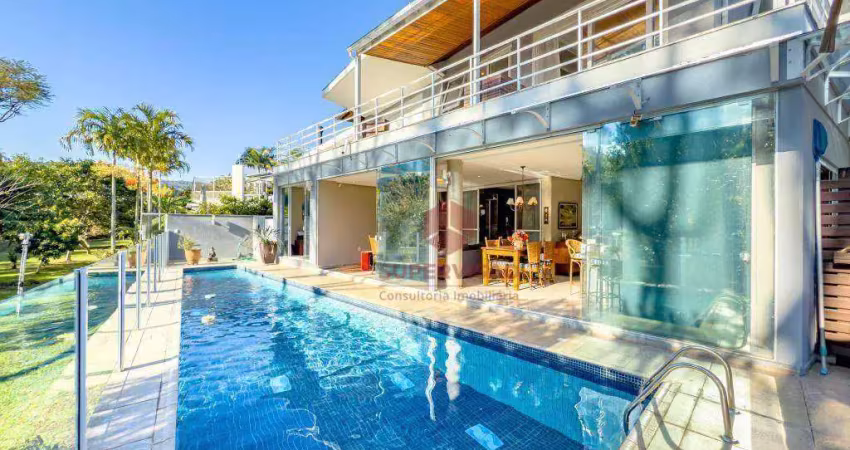 Casa à venda, 393 m² por r$ 5.900.000,00 - santa mônica - florianópolis/sc