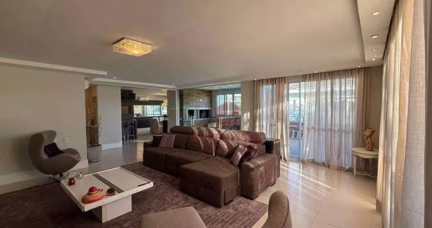 Cobertura à venda, 280 m² por r$ 6.890.000,00 - jurerê internacional - florianópolis/sc