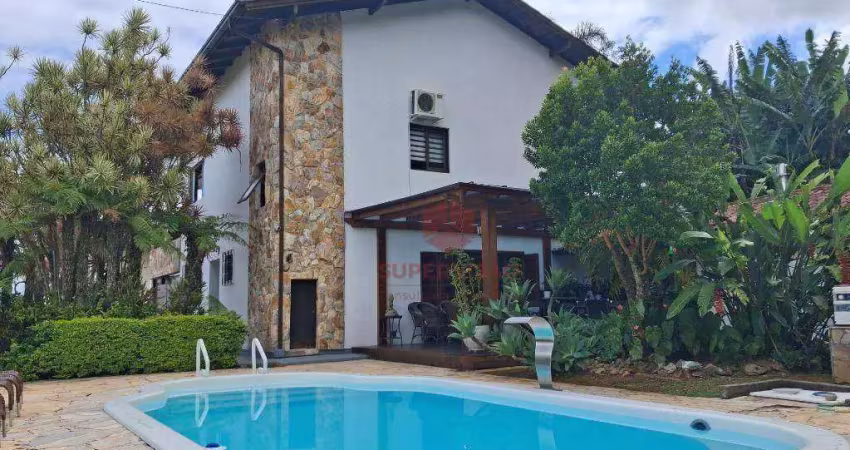 Casa à venda, 438 m² por r$ 2.350.000,00 - itacorubi - florianópolis/sc
