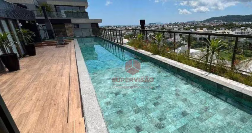 Apartamento com 2 quartos à venda, 77 m² por r$ 2.200.000 - jurerê internacional - florianópolis/sc