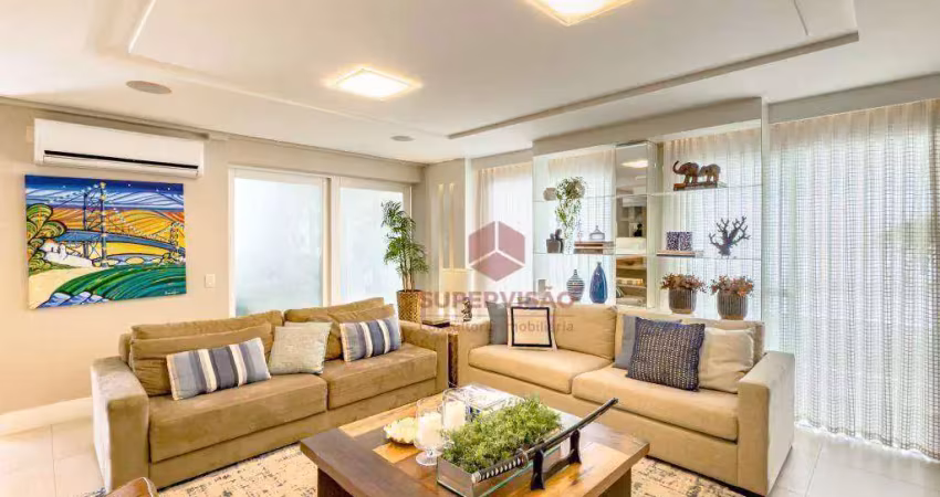 Apartamento à venda, 203 m² por r$ 2.300.000,00 - itacorubi - florianópolis/sc